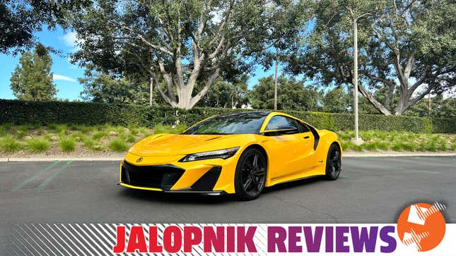 Image for article titled The Acura NSX Type S Got It Right at the Last Minute